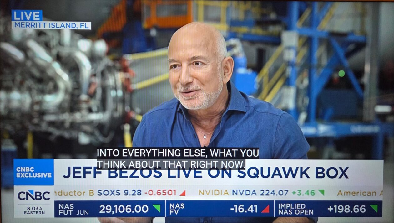 Jeff Bezos Ungkap Startup Prometheus Senilai $38 Miliar Pertama Kali