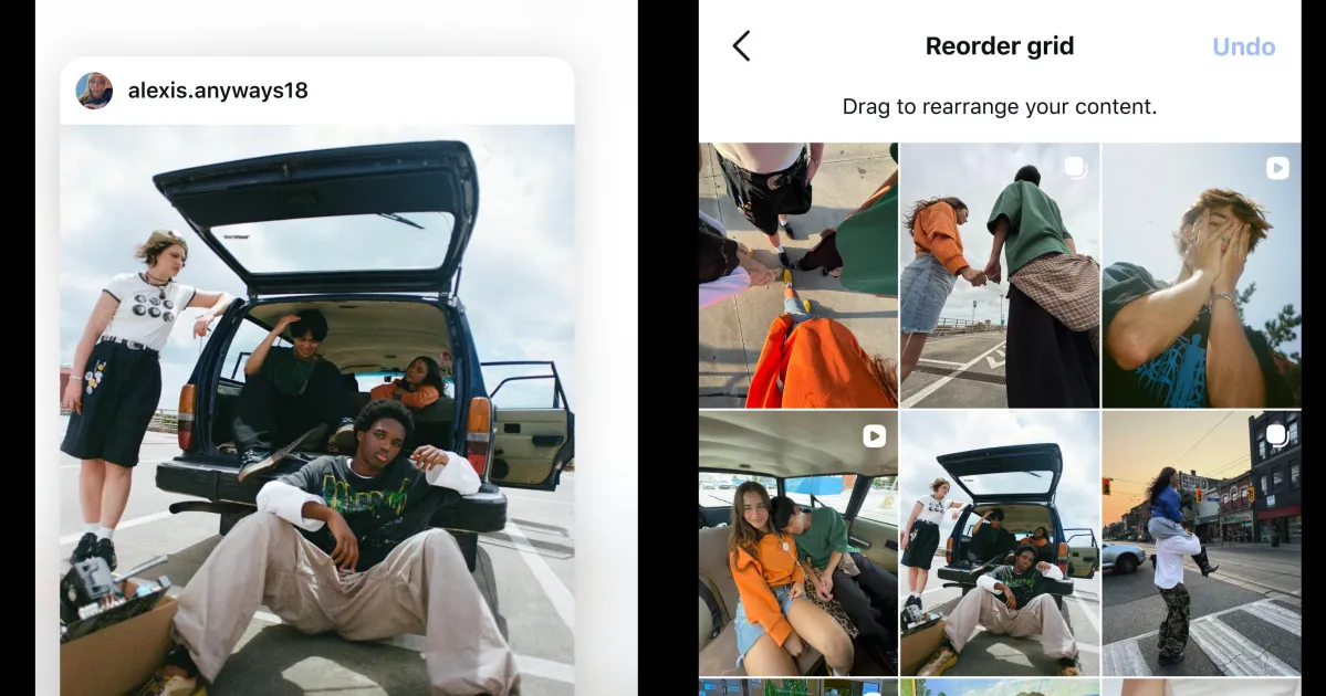 Instagram Akhirnya Memungkinkan Pengguna Mengatur Ulang Grid Profil