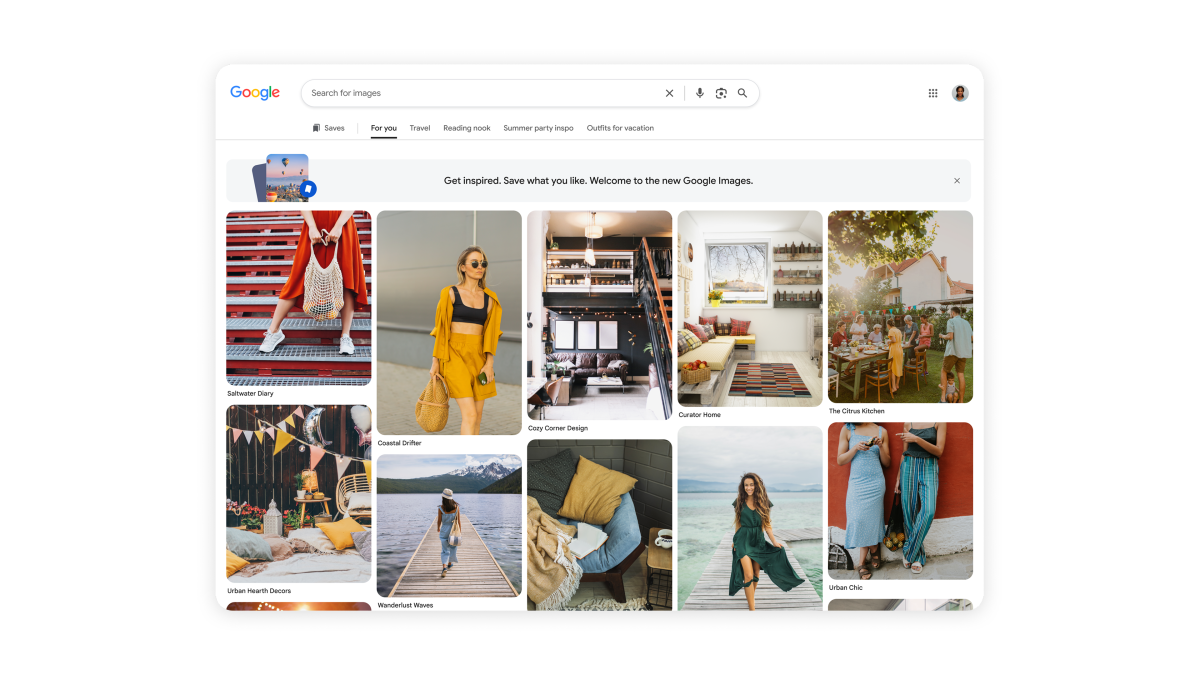 Google Images Dapat Desain Baru Mirip Pinterest Untuk Penemuan
